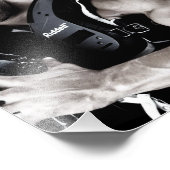 Justin Woltering Football Pose Foto - 8 x 10 (Ecke)