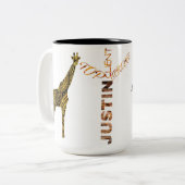 Justin Zweifarbige Tasse (Vorderseite Links)