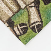 Justinian der Große römischer Kaiser Fleecedecke (Ecke)