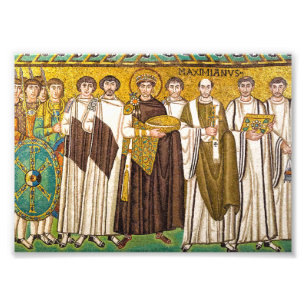 Justinian der Große römischer Kaiser Fotodruck