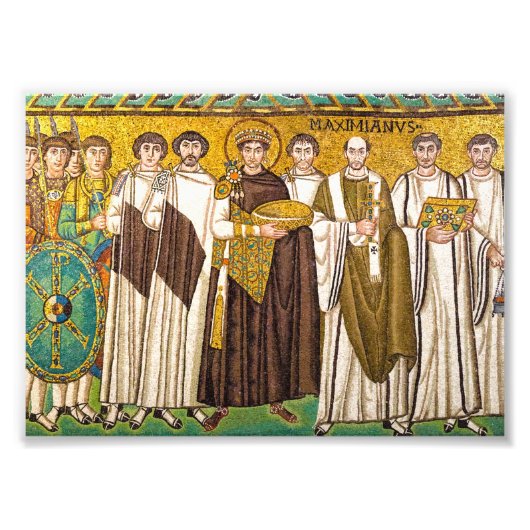 Justinian der Große römischer Kaiser Fotodruck (Vorne)