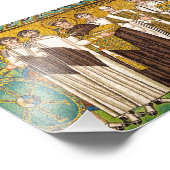 Justinian der Große römischer Kaiser Fotodruck (Ecke)
