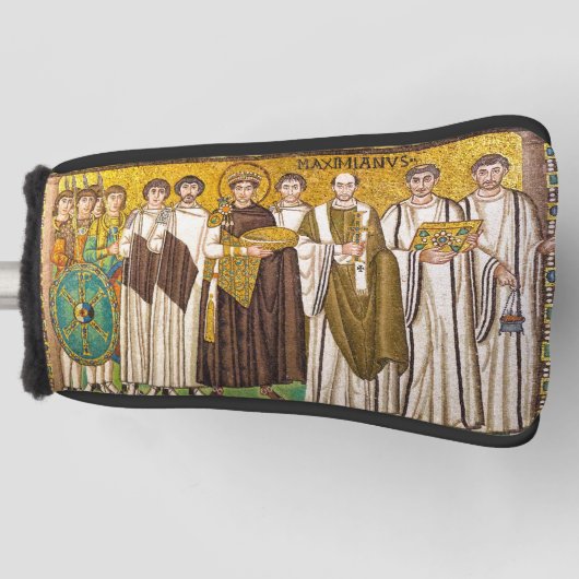 Justinian der Große römischer Kaiser Golf Headcover (Vorderseite)
