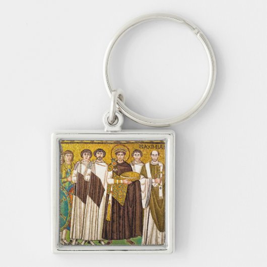 Justinian der Große römischer Kaiser Schlüsselanhänger (Vorne)