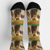 Justinian der Große römischer Kaiser Socken (Oben)