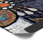 Justinian I., San Vitale (Ravenna) Choir Mosaics A Poster (Ecke)