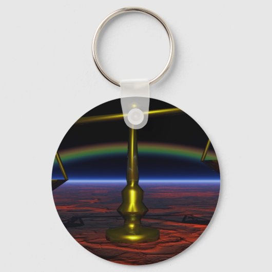 Justitia Schlüsselanhänger (Vorderseite)