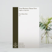 Justiz Briefpapier (Stehend Vorderseite)