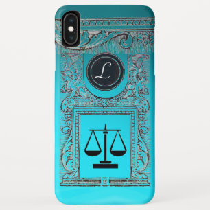 JUSTIZ JURISTISCHES BÜRO, ATTORNEY Monogram blau Case-Mate iPhone Hülle