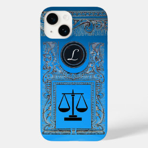 JUSTIZ JURISTISCHES BÜRO, ATTORNEY Monogram blau Case-Mate iPhone Hülle