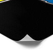 Justiz kommt K9 Polizei Poster (Ecke)
