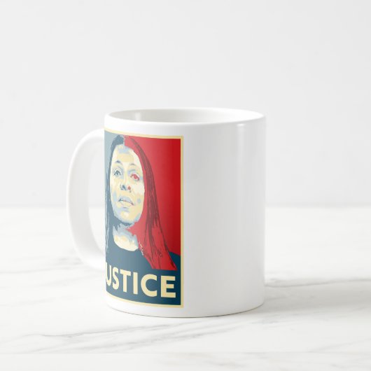 JUSTIZ: Letitia James Kaffeetasse (Vorderseite Links)