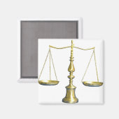 Justiz Magnet (Vorderseite/Rückseite)