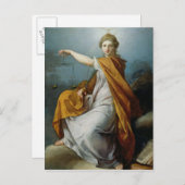 Justiz Postkarte (Vorne/Hinten)