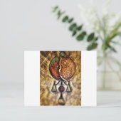 Justiz Postkarte (Stehend Vorderseite)