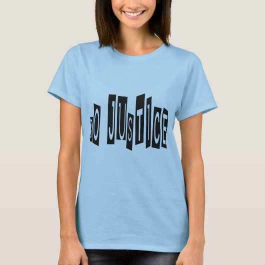 Justiz-T - Shirt (Vorderseite)