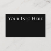 Justiz Visitenkarte (Rückseite)