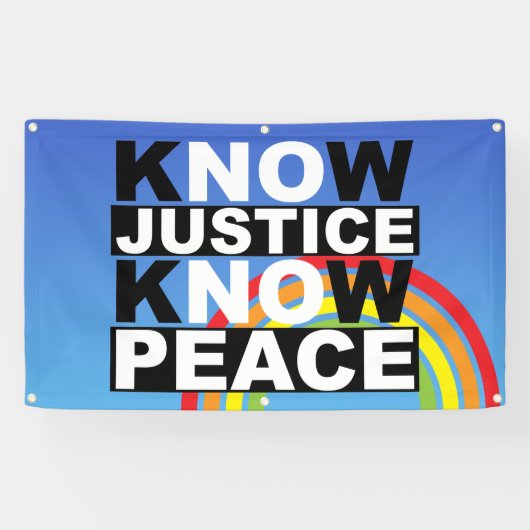 JUSTIZ WISSEN FRIEDEN BANNER (Horizontal)