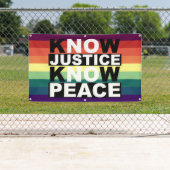 JUSTIZ WISSEN FRIEDEN BANNER (Insitu)
