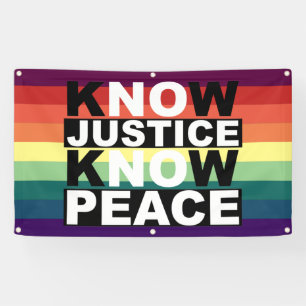 JUSTIZ WISSEN FRIEDEN BANNER