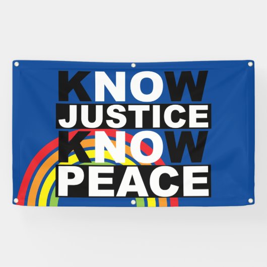 JUSTIZ WISSEN FRIEDEN BANNER (Horizontal)
