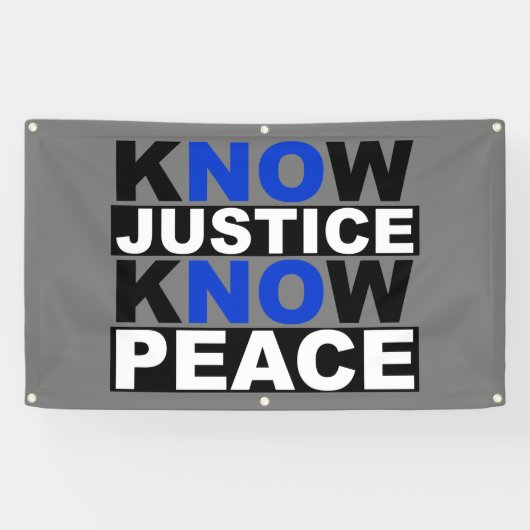 JUSTIZ WISSEN FRIEDEN BANNER (Horizontal)