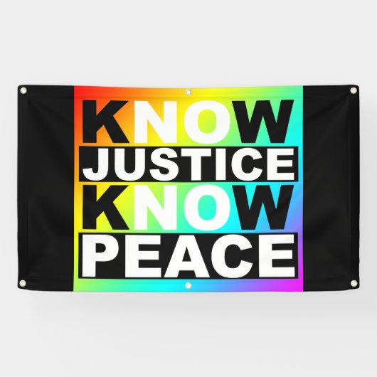 JUSTIZ WISSEN FRIEDEN BANNER (Horizontal)