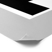 JUSTIZ WISSEN FRIEDEN POSTER (Ecke)