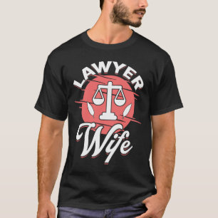 Justizanwalt Jurist Ankläger Paralega T-Shirt