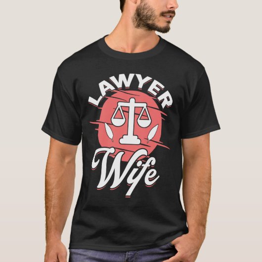 Justizanwalt Jurist Ankläger Paralega T-Shirt (Vorderseite)