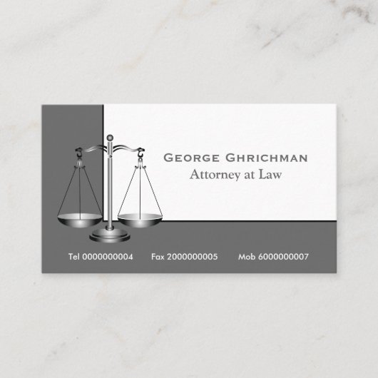 Justizbarometer Visitenkarte (Vorderseite)