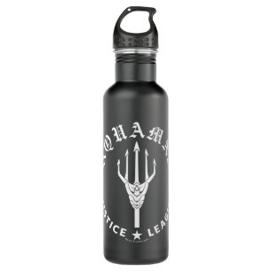 Justizbehörde  Aquaman Retro Trident Emblem Edelstahlflasche