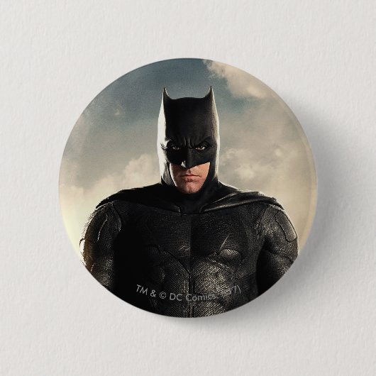 Justizbehörde| Batman auf dem Schlachtfeld Button (Vorderseite)