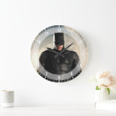 Justizbehörde| Batman auf dem Schlachtfeld Große Wanduhr (Zuhause)