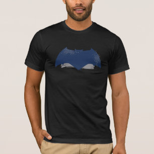 Justizbehörde Brush & Halftone Batman Symbol T-Shirt