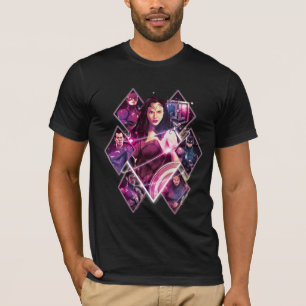 Justizbehörde  Diamond Galactic Group Panels T-Shirt