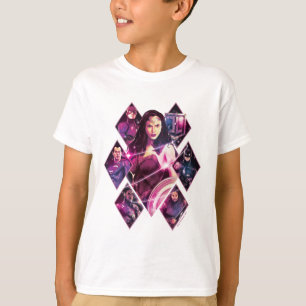 Justizbehörde Diamond Galactic Group Panels T-Shirt