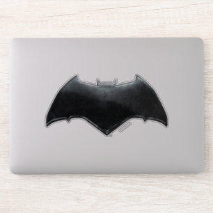 Justizbehörde  Metallisches Batman-Symbol Aufkleber