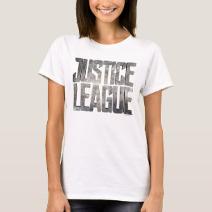 Justizbehörde Metallisches Logo der Gerechtigkeit T-Shirt