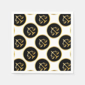 Justizbehörde personalisiert Schicksal als Ziel Serviette (Vorderseite)