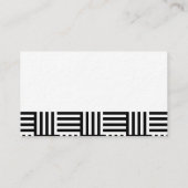 Justizbehörde personalize Destiny's Visitenkarte (Rückseite)