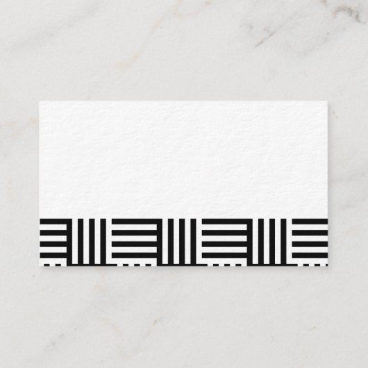 Justizbehörde personalize Destiny's Visitenkarte (Rückseite)