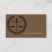 Justizbehörde personalize Destiny's Visitenkarte (Vorderseite)