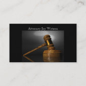 Justizbehörde personalize Destiny's Visitenkarte (Vorderseite)