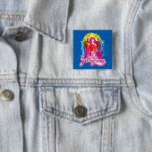 Justizbehörde| Retro Group & Logo Pop Art Button (Beispiel)