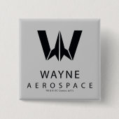 Justizbehörde| Wayne Aerospace Logo Button (Vorderseite)