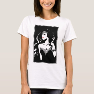 Justizbehörde Woman Noir Pop Art T-Shirt