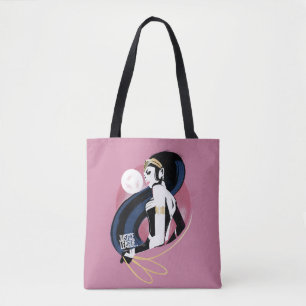 Justizbehörde Wonder Woman Profile Pop Art Tasche