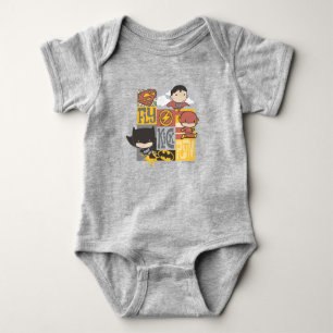 Justizbund Fliegen, Kick, Run Baby Strampler