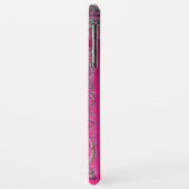 JUSTIZBÜRO, ATTORNEY Monogram Pink Case-Mate iPhone Hülle (Hinten/Links)